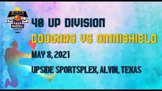 DAY 1 - PHBL 2021 (40UP) - Cougars vs Dallas OmniShield