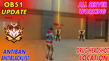 OB51 UPDATE METADATA HACK 🔥DRUG HEADSHOT+LOCATION 💀 INVISIBLE AIRDROP FLY HACK FAST LANDING 🔥FF HACK