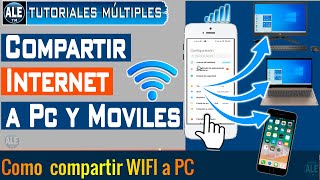 Como Compartir Internet De Un Celular a Una PC – Compartir Wifi