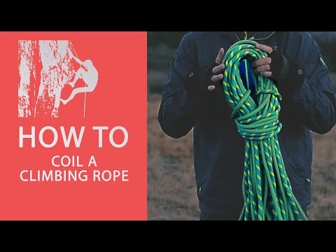 How To Coil A Climbing Rope - Basic Climbing Tips