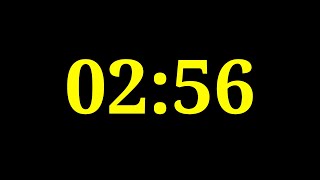 2 Minutes 56 Seconds Countdown Timer