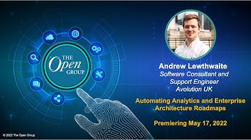 Automating Analytics and Enterprise Architecture Roadmaps