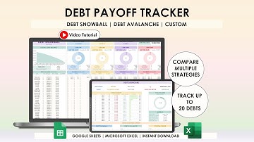 DEBT PAYOFF TRACKER TUTORIAL