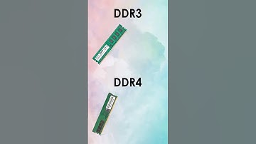 DDR3 vs DDR4 RAM | What is the difference between them? #shorts #ram #computer #ddr3 #ddr
