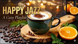 Happy Winter Jazz Café ☕ Delicate Morning Jazz, Smooth Bossa Nova for Stress Relief &amp; Relaxation