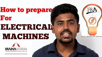 PART2-How to prepare for ELECTRICAL MACHINES for MAHADISCOM /TRASCO/GENCO/SSC