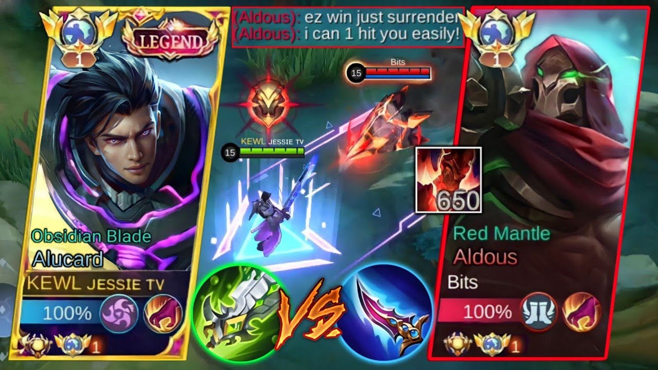 GLOBAL ALUCARD VS BUFFED GLOBAL ALDOUS 650 STACKS🔥 | WHO IS THE GOD OF DAMAGE? | MUST WATCH!