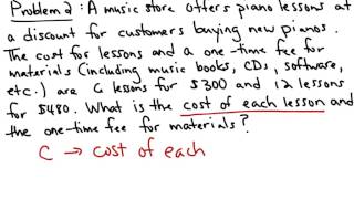 3-2(1) Solving Systems Algebraically