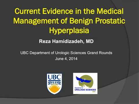 Current Evidence in the Medical Management of Benign Prostatic Hyperplasia