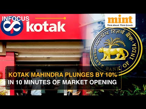 RBI Action On Kotak Mahindra Bank Panics Investors; Should You Stay Invested Or Sell | Details