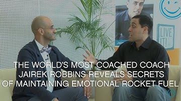 The world’s most coached coach Jairek Robbins reveals secrets of maintaining emotional rocket fuel