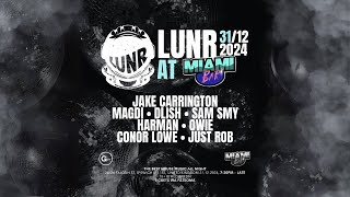 JUST ROB - LIVE DJ SET - NEW YEARS EVE 2024 OPENING SET - LUNR AT MIAMI - HOUSE & TECH