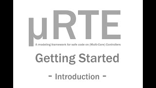 µRTE getting started - Intro