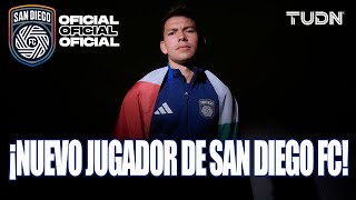 ¡OFICIAL! 🚨  'Chucky' Lozano es jugador del SAN DIEGO FC de la MLS 🇺🇸⚽️ | TUDN