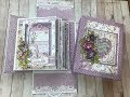 ALBUM IN A BOX PART 1 STAMPERIA PROVENCE SHELLIE GEIGLE JS HOBBIES AND CRAFTS