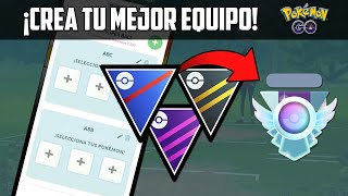 COMO CREAR EQUIPOS en PVP para GO BATTLE LEAGUE Y RECONOCER EL TIPO DE EQUIPO DEL RIVAL - POKEMON GO