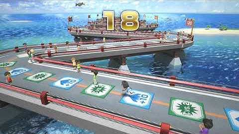 Wii Party U Highway Rollers Jackie vs Jin ah vs Rui lin