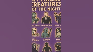 types of mythical creatures part 27 #creatures #ghost #scary