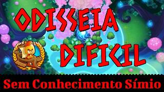Hoje lembrei do Título! Guia Odisseia Difícil - Sem Conhecimento Símio - BTD6 - Bloons TD 6