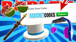 *5 CODES?!* ALL NEW PROMO CODES in ROBLOX! (September 2020)