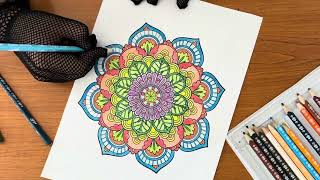 Relaxing Mandala Coloring | Anti- Stress Art🌿 screenshot 3