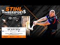 Stihl timbersports french pro championship 2023  french commentator