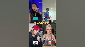 Who sang it better - Golden -  Huntrix #singing #kpop #covermusic