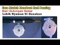 Membuat Reel Pancing Sederhana Dari Bekas Gulungan Senar - Making A Fishing Reel