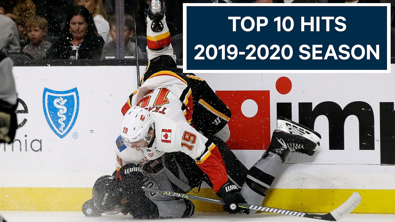 Top 10 Hits From The 201920 NHL Season YouTube