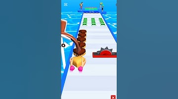 Cake Stack Run Game #short #shorts #cake