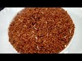     flax seeds powder  avise ginjala karam podi for idli  dosa and rice