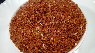 అవిసె గింజల కారంపొడి || Flax Seeds Powder || Avise Ginjala Karam Podi For Idli , Dosa and Rice