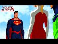 Saturn girl needs help from superman  young justice 4x15 saturn girl meets superman scene