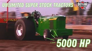 Tractor Pulling 2023: Unlimited Super Stock Tractors. Weeping Water, NE