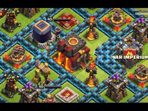 Clash of clans rathaus 10