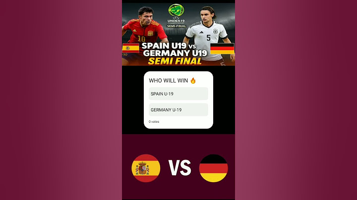 Spanien U19 gegen Deutschland U19 | UEFA U19-Europameisterschaft 2025