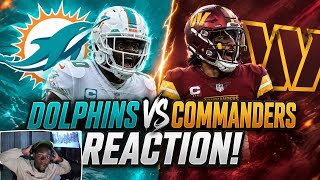 Reacting to the Dolphins Vs Commanders preseason game