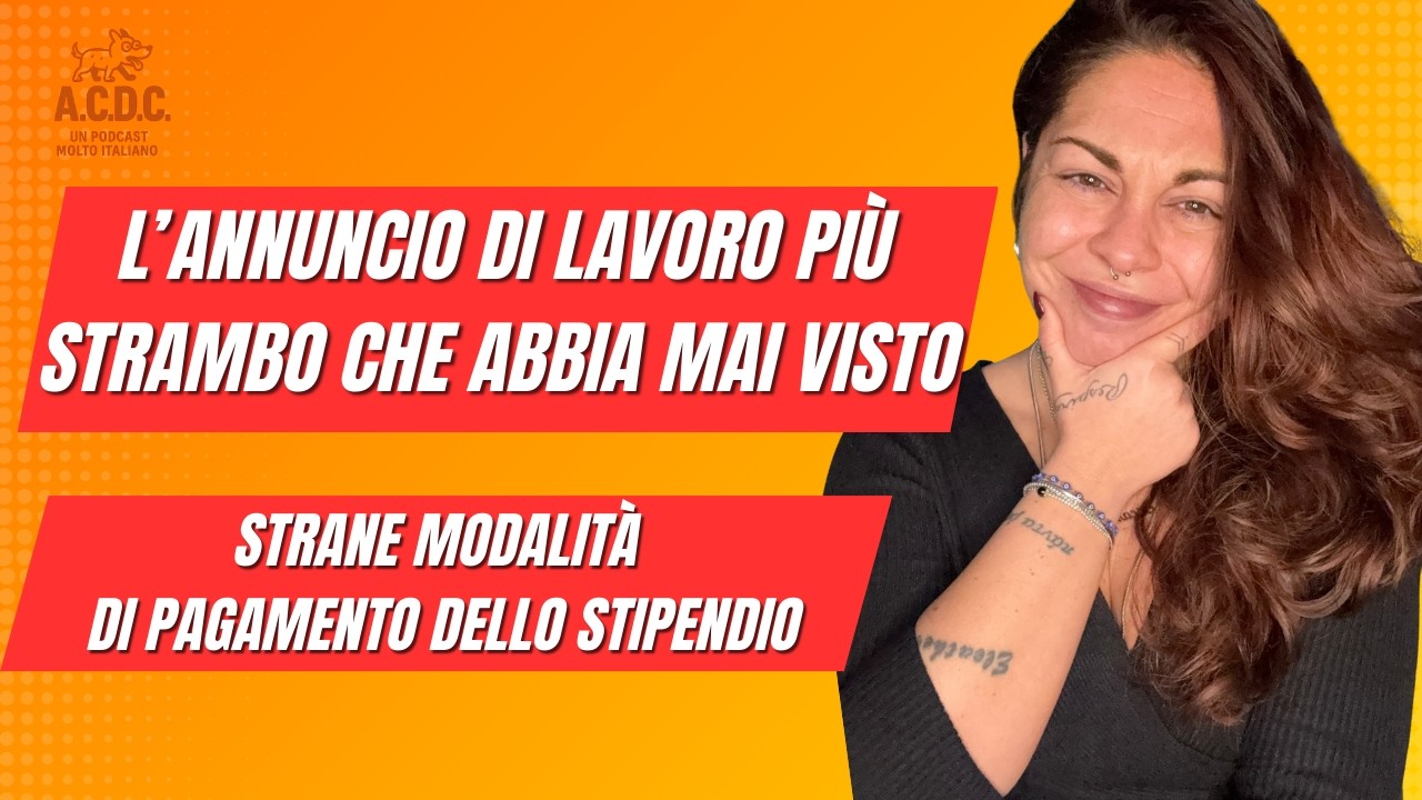 L'annuncio di lavoro più strambo che abbia mai visto: lo stipendio? Non te lo diamo tutto in Euro