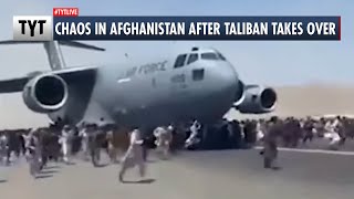 Афганцы отчаянно пытаются бежать из-за краха правительства screenshot 5