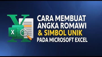 CARA MEMBUAT ANGKA ROMAWI SIMBOL UNIK PADA MICROSOFT EXCEL