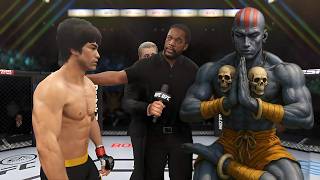 PS5 | Bruce Lee vs. Wanderer Monk (EA Sports UFC 4)🥊
