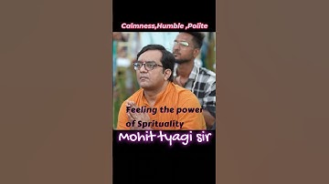Mohit Tyagi sir - The definition of Humbleness | GOD OF MATHEMATICS || #shorts #devotional #jee
