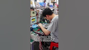 Customizable high-power drone jamming module to achieve long-distance jamming #dji #drone#factory