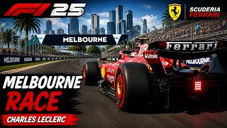 F1 2025 - Fahrerkarriere #1 – Melbourne GP (50%) | Neue Saison – holt Ferrari Punkte?
