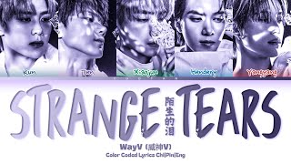 WayV (威神V) '陌生的泪 (Strange Tears)' Lyrics (Color Coded Chi|Pin|Eng)