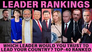 World Leaders Ranked: Top-40 Global Statesmen In 2026
