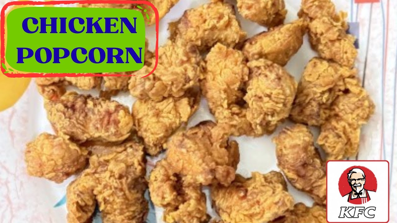 மொறு மொறு சிக்கன் பாப்கார்ன் 🍗😋Popcorn chicken recipe in tamil | How to make KFC Popcorn chicken