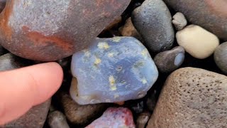 Ordinary Blue Rock Found On The Beach Turns Into A Spectacular GEMSTONE by Rockhounding Life 570,312 views 2 weeks ago 10 minutes, 45 seconds