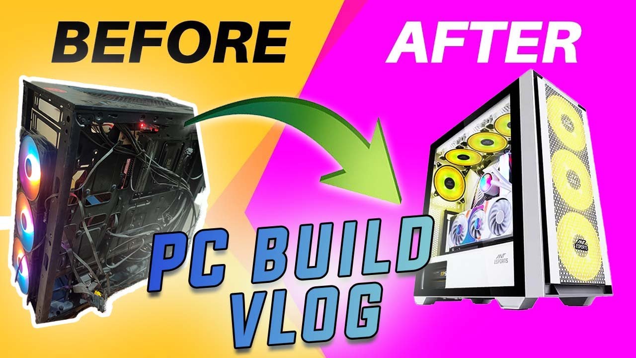 GAMING PC UPGRADE VLOG @SHINZX VREDOX Ant Esports 690 Air Case - YouTube
