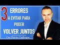 Evita estos errores si quieres recuperar a tu ex